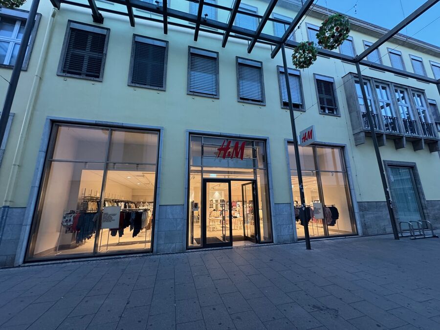 Umbau H&M Store in Bruchsal